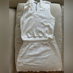 WeWoreWhat cable Knit Set